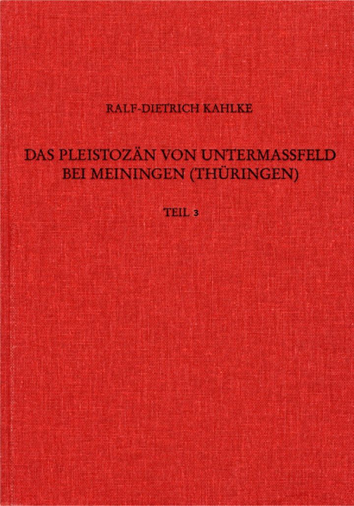 Cover Das Pleistozän von Untermaßfeld bei Meiningen Teil 3