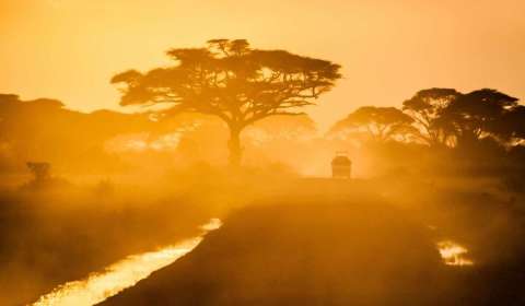 Stockfoto Landschaft Afrika