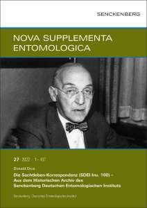 Cover Nova Supplementa Entomologica