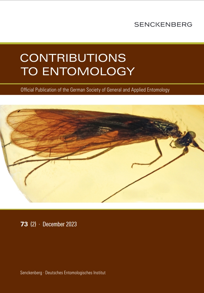 Contributions to Entomology